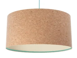 BPS Koncept Hängeleuchte Wohnzimmer E27 Ø 60 cm Kork Modern* Hängelampen|Moderne Lampen