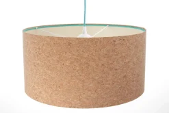 BPS Koncept Hängeleuchte Wohnzimmer E27 Ø 60 cm Kork Modern* Hängelampen|Moderne Lampen