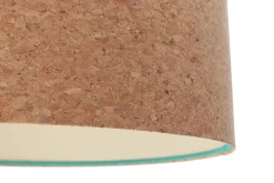 BPS Koncept Hängeleuchte Wohnzimmer E27 Ø 60 cm Kork Modern* Hängelampen|Moderne Lampen