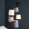 Invicta Interior Hängeleuchte Wohnzimmer Weiß Grau Beige Modern Design* Hängelampen|Esszimmer Lampen