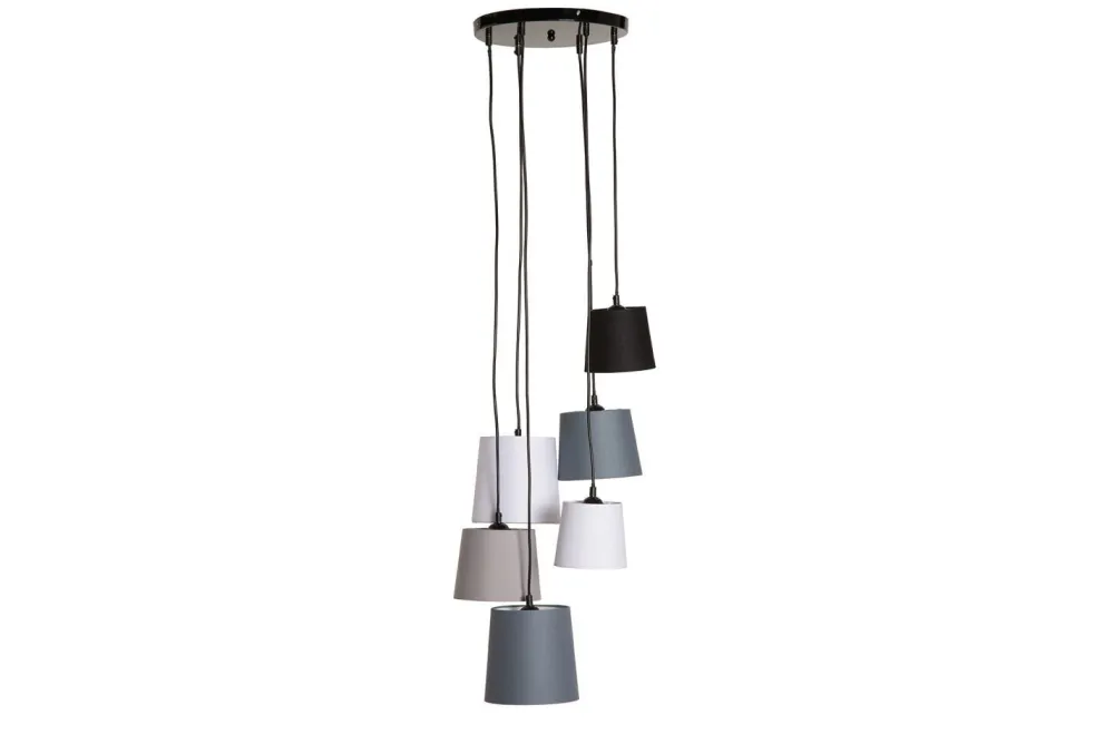 Invicta Interior Hängeleuchte Wohnzimmer Weiß Grau Beige Modern Design* Hängelampen|Esszimmer Lampen