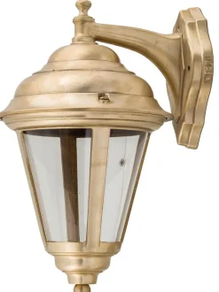 Lido Hoflampe aus Messing rostfrei wetterfest LAMIA* Außenleuchten Antik|Außenwandleuchten