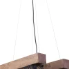 Sigma Holz Pendelleuchte Metall Schwarz bis 0,9 m gemütlich* Hängelampen|Holzlampen