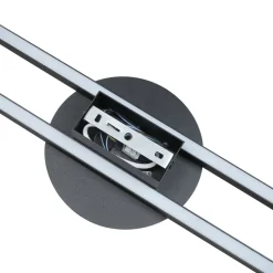 TK Lighting Indirekte Wandlampe LED Schwarz 3000 K Metall 86 cm lang* Led Lampen|Wandleuchten