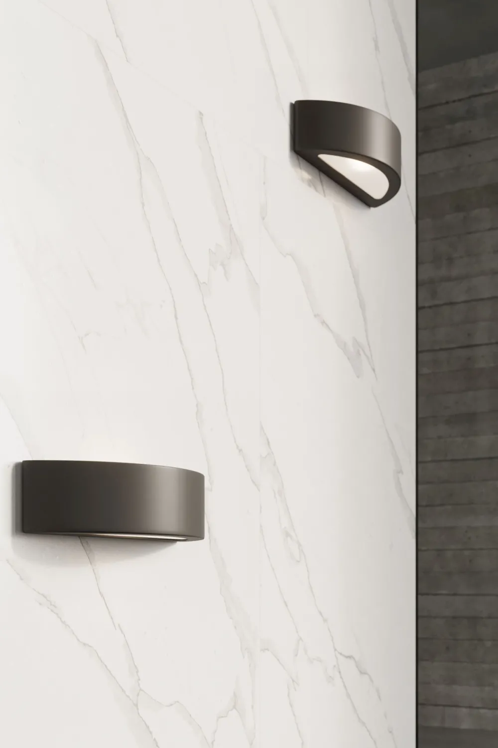 Sollux indirekte Wandlampe Schwarz Up Down 40 cm breit E27* Wandleuchten|Flurlampen