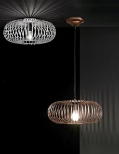 Online Trio Reality Industrial Deckenleuchte Metall Kupfer Antik E27 Ø40 cm