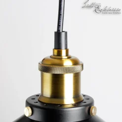 Easylight Industrial Hängeleuchte DOVER Ø30cm Schwarz Kupfer* Hängelampen|Vintage Lampen