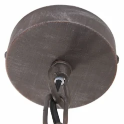 Steinhauer Industrial Pendelleuchte Metall Glas Braun Ø40 cm E27* Hängelampen|Bürolampen