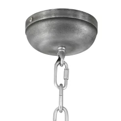 Steinhauer Industrie Hängelampe Metall Acryl Schwarz Ø47 cm E27* Hängelampen|Bürolampen