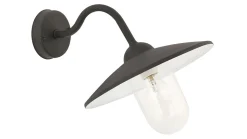 New Rabalux Industrie Lampe Wand Metall Glas IP44 E27 Balkon