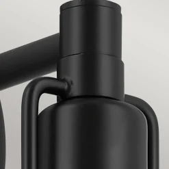 Elstead Innenleuchte 3-in-1 Wand Decke Hänge Schwarz Metall Glas* Metall Lampen|Lampenschirme