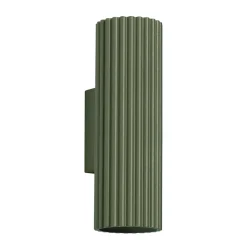 Clearance Sollux Innenwandlampe klein H: 20 cm Grün GU10 2-flammig Up Down