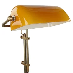 Berliner Messingleuchten Jugendstil Bankerleuchte Bankerlampe* Schreibtischlampen|Metall Lampen