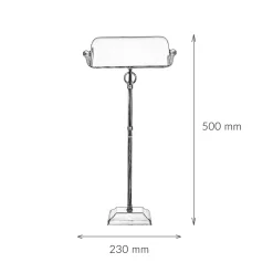 Berliner Messingleuchten Jugendstil Bankerleuchte Bankerlampe* Schreibtischlampen|Metall Lampen
