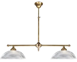 Giovanni Battista Jugendstil Billardleuchte aus Messing Handarbeit* Deckenleuchten|Flurlampen