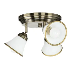 Easylight Jugendstil Deckenlampe 3xE14 Ø40cm drehbar GRANDO* Glaslampen|Jugendstil Lampen