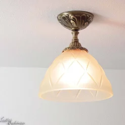 Online Giovanni Battista Jugendstil Deckenleuchte Deckenlampe Beige