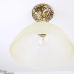 Online Giovanni Battista Jugendstil Deckenleuchte Deckenlampe Beige