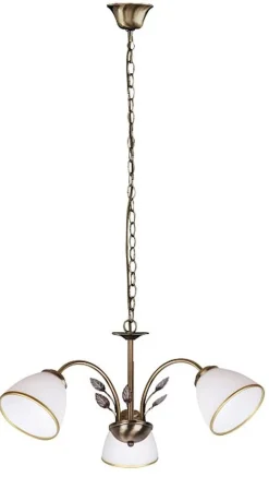 Outlet Rabalux Jugendstil Hängeleuchte Aletta 3-flammig