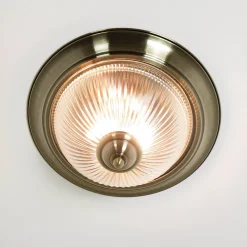 Easylight Jugendstil Leuchte für die Decke 2xE14 messing-farben* Wohnzimmerlampen|Glaslampen