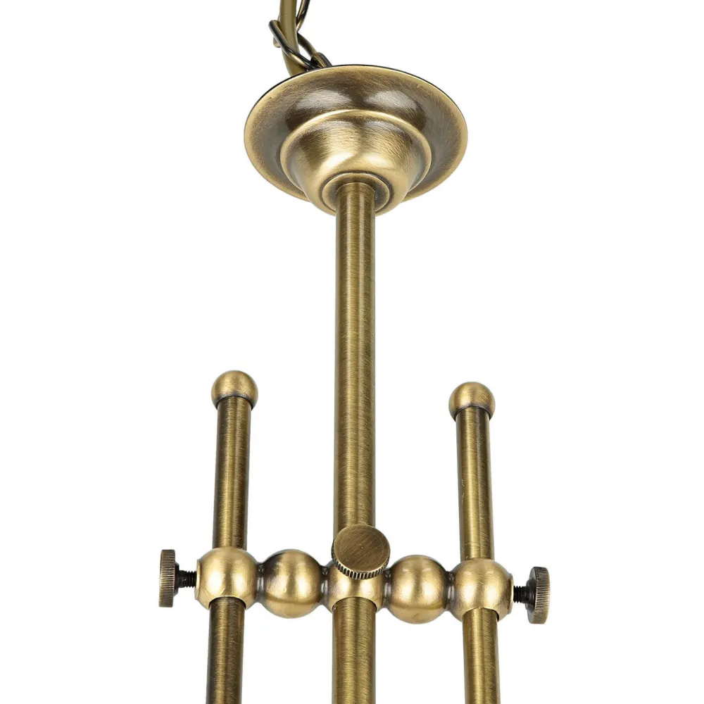 Best Giovanni Battista Jugendstil Profi Billardtischlampe E27 Weiß Esszimmer