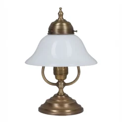 Outlet Berliner Messingleuchten Jugendstil Tischleuchte Berliner Messing V20