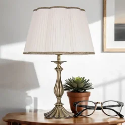 Giovanni Battista Jugendstil Tischleuchte Nachttischlampe E27 Petalo