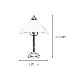 Hot Berliner Messingleuchten Jugendstil Tischleuchte V4 Echtmessing Zug