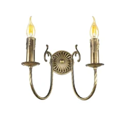 Clearance Giovanni Battista Jugendstil Wandlampe Bronze Hell