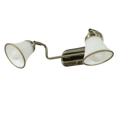 Best Easylight Jugendstil Wandlampe drehbar GRANDO Spiegelleuchte