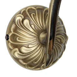 Giovanni Battista Jugendstil Wandleuchte E14 Elisa* Glaslampen|Metall Lampen