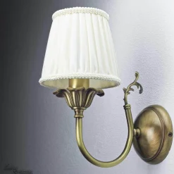 New Giovanni Battista Jugendstil Wandleuchter E14 Ginevra