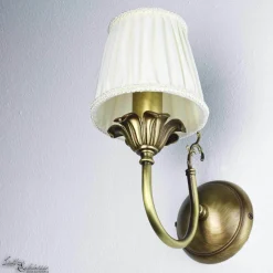 New Giovanni Battista Jugendstil Wandleuchter E14 Ginevra