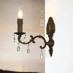 Best Giovanni Battista Jugendstil Wandleuchter E14 Venezia