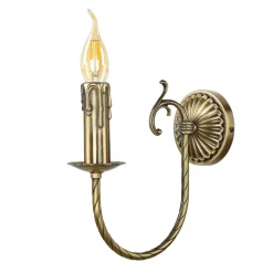 Best Giovanni Battista Jugendstil Wandleuchter E14 Petalo