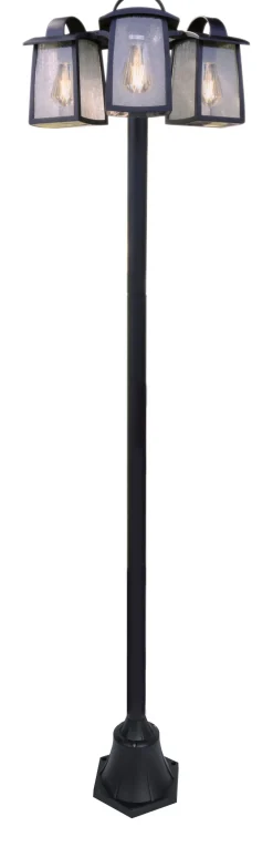 Online Eco-Light Kandelaber Aluminium Glas E27 IP44 195 cm Vintage