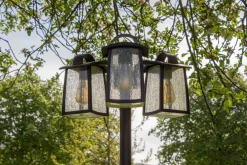 Online Eco-Light Kandelaber Aluminium Glas E27 IP44 195 cm Vintage