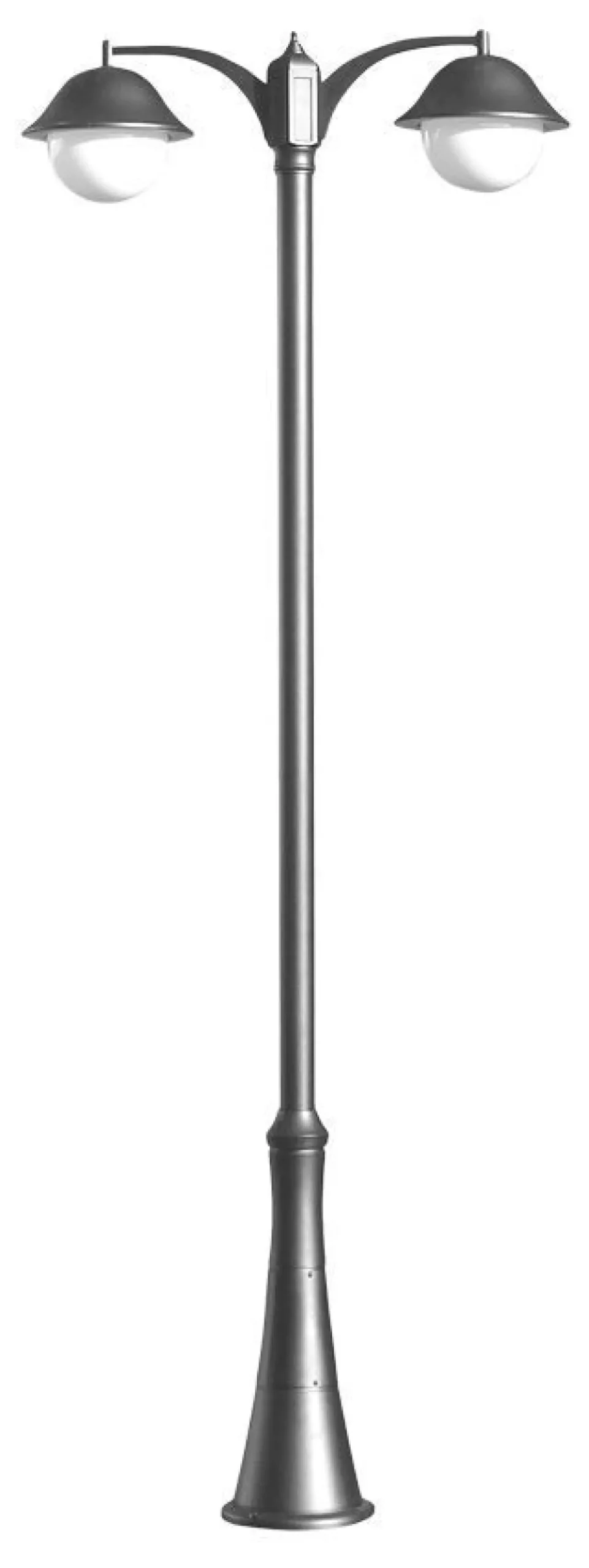 Sale SU-MA Kandelaber Schwarz 310 cm hoch Rustikal 2x E27