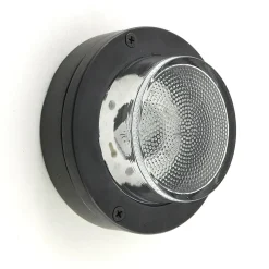 Hot Andromeda Kellerleuchte Messing massiv Glas G9 IP64 D: 14 cm rund