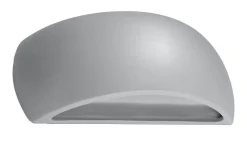 New Sollux Keramik Wandlampe Up Down Grau indirekt 32 cm G9