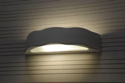 Sollux Keramik Wandleuchte Weiß bemalbar Up Down* Wandleuchten|Flurlampen