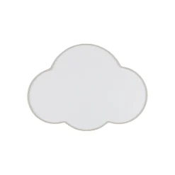 TK Lighting Kinderzimmer Wolkenlampe Beige Weiß Leinen B: 43 cm 2x E27*Kinder Kinderzimmerlampen|Kinderlampen