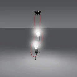 Online Emibig Kinderzimmerlampe Bobby Schwarz Rot Abenteuer