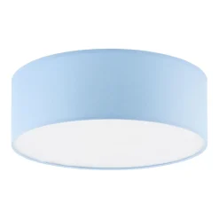 TK Lighting Kinderzimmerlampe Decke Blau Ø 38 cm rund flach*Kinder Kinderzimmerlampen|Kinderlampen