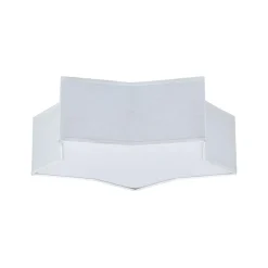 TK Lighting Kinderzimmerlampe Weiß Stern L: 45 cm Stoff Weiß 2x E27 Decke*Kinder Deckenleuchten|Kinderzimmerlampen