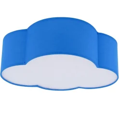 Sale TK Lighting Kinderzimmerlampe WOLKI Blau Decke Wolkenlampe