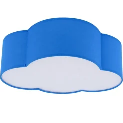 Sale TK Lighting Kinderzimmerlampe WOLKI Blau Decke Wolkenlampe
