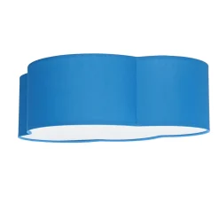 Sale TK Lighting Kinderzimmerlampe WOLKI Blau Decke Wolkenlampe