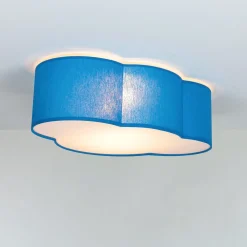 Sale TK Lighting Kinderzimmerlampe WOLKI Blau Decke Wolkenlampe