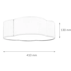 Sale TK Lighting Kinderzimmerlampe WOLKI Blau Decke Wolkenlampe